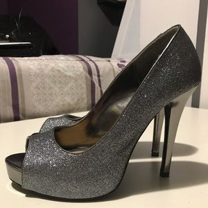 Le Chateau Glitter Heels